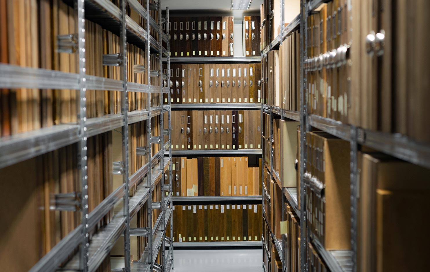 Documents are stored in a storage unit.